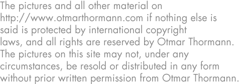 Copyright text, All rights reserved by Otmar Thormann 2010